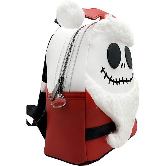 Loungefly Disney Nightmare before Christmas Santa Jack Cosplay Mini Backpack